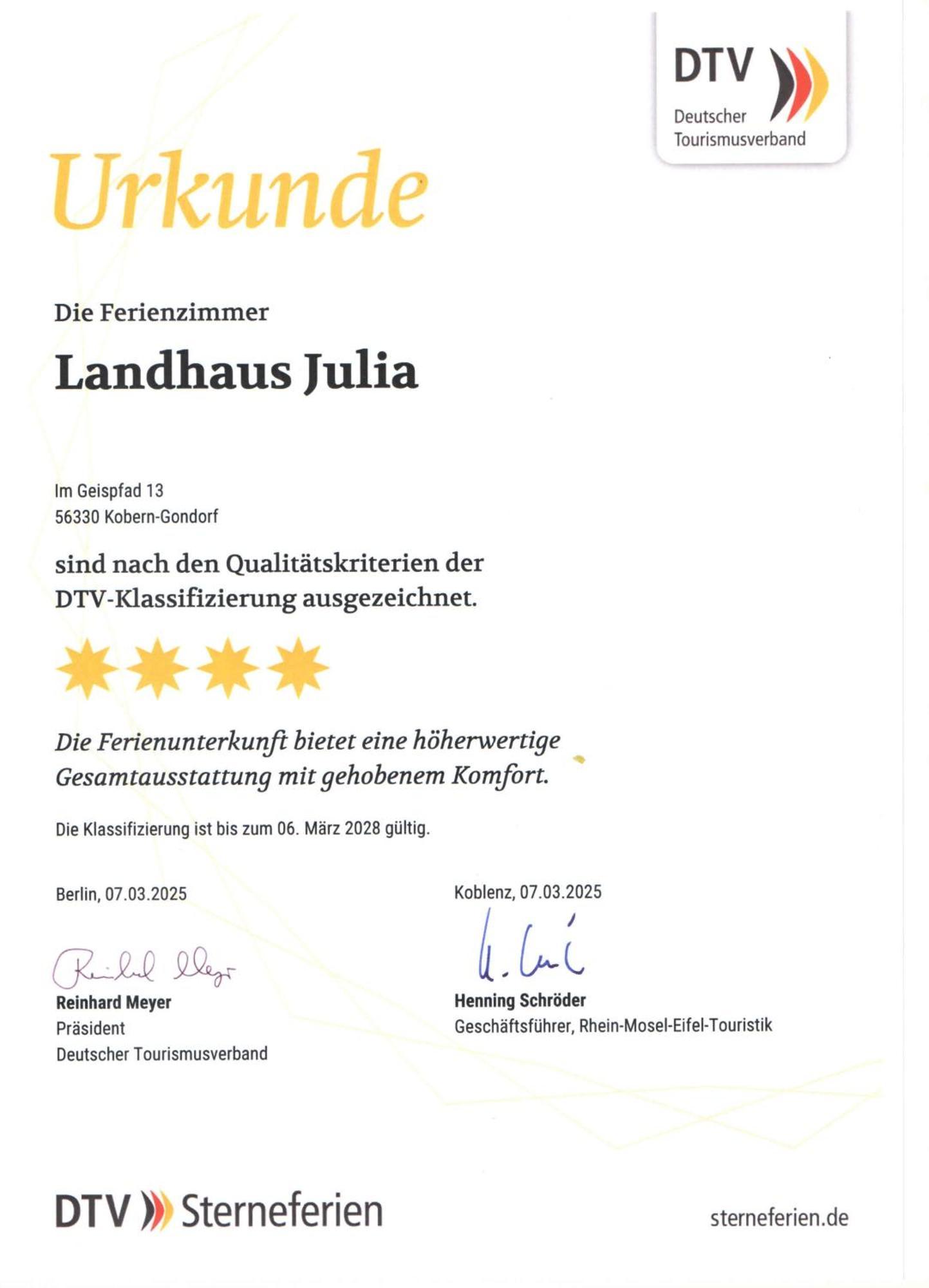 Landhaus Julia 코베른곤도르프 외부 사진
